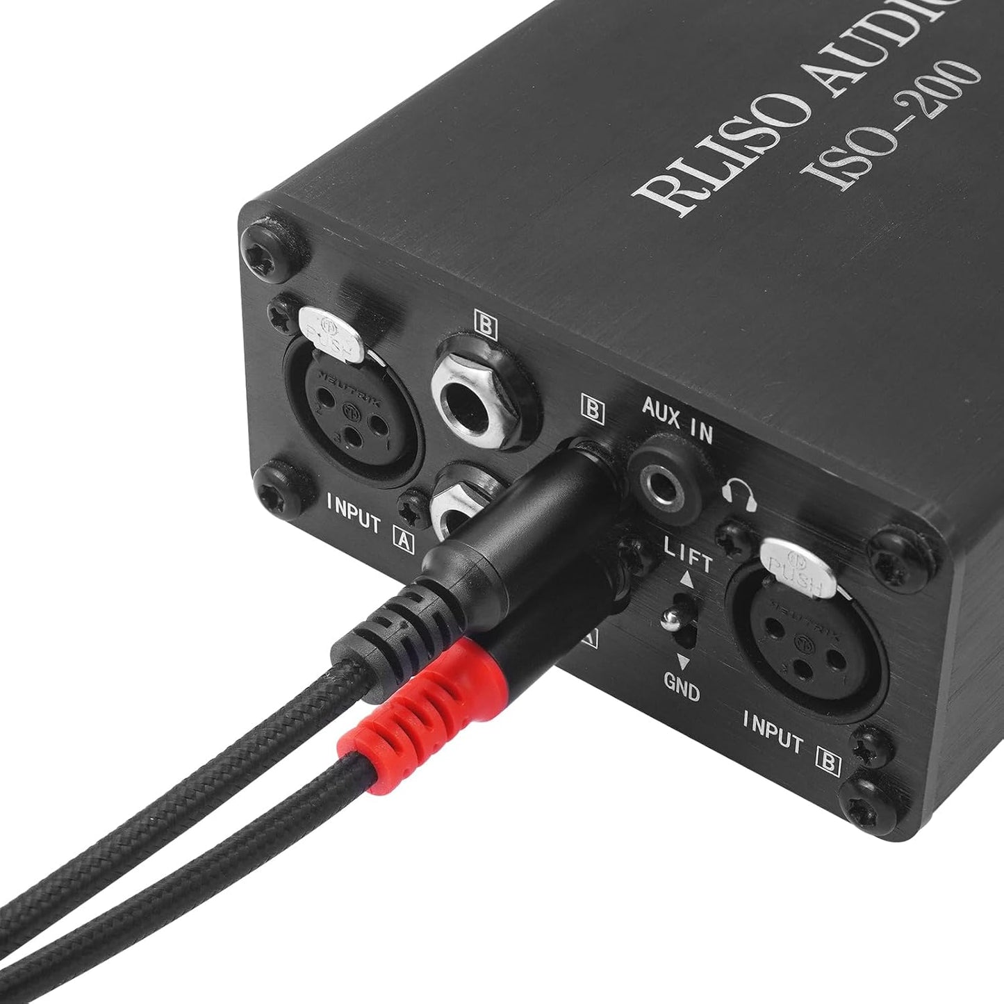 evinal RCA Female to Male Extension Cable - Premium Audio Extender Cord for High Sound Quality & Durability, Compatible with Home Theater, TV, Soundbar - 6.6ft/2m