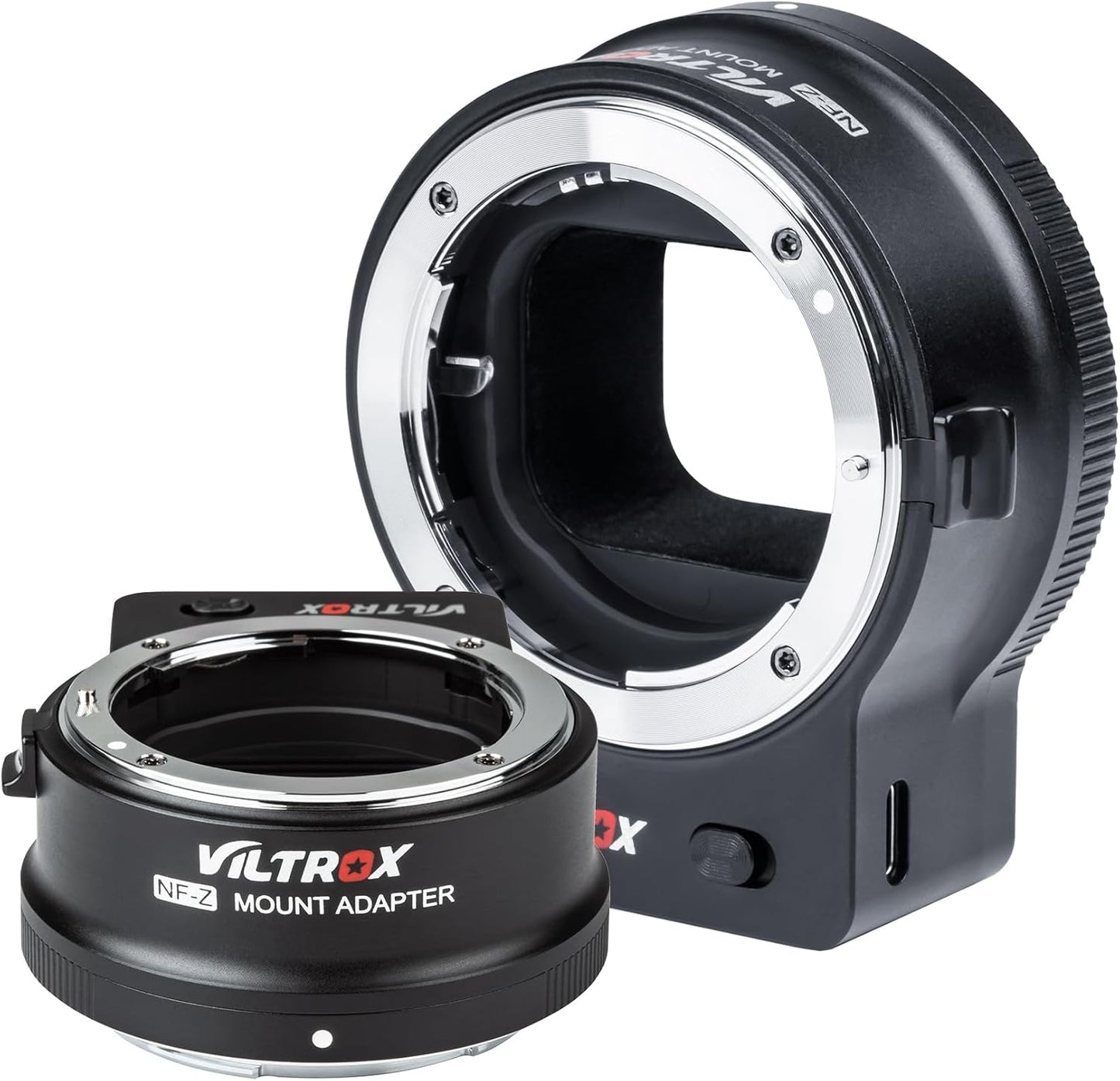 VILTROX NF-Z FTZ Lens Adapter Auto Focus Ring Mount Adapter Lens Converter Compatible for Nikon F Lens to Nikon Z Mount Camera Z5 Z50 Z6 Z6II Z7II Zfc, EXIF Transmission VR Lens Stabilization Support