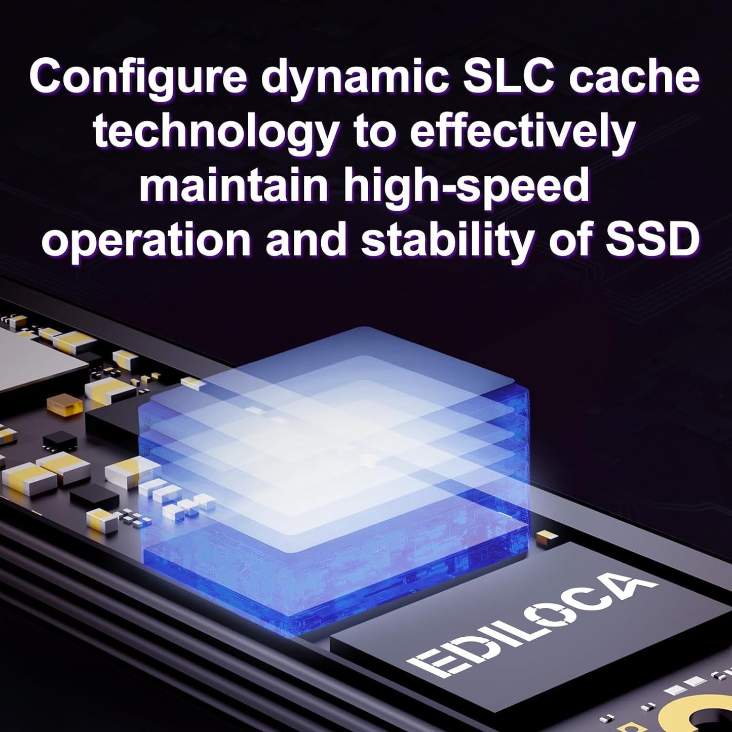 2TB M2 NVME SSD with Heatsink - PCIe Gen4.0 NVMe M.2 2280 3D NAND TLC, 4800MB/s Read, Internal Solid State Drive for PS5/PC, Dynamic SLC Cache, PS5 Storage Expansion, 5-Year Warranty(EN760)