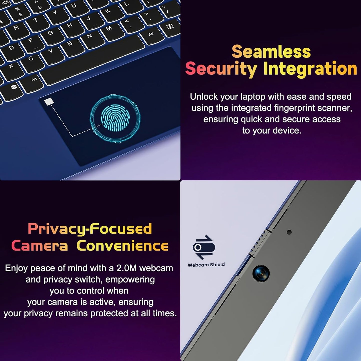 NIMO 15.6 inch Laptop FHD, AMD Ryzen 5 3500U, 8 GB RAM, 256 GB SSD, Windows 11, Backlit Keyboard, Fingerprint Reader, 65W PD, Lightweight Computer for Work and Homeschooling,Deep Blue