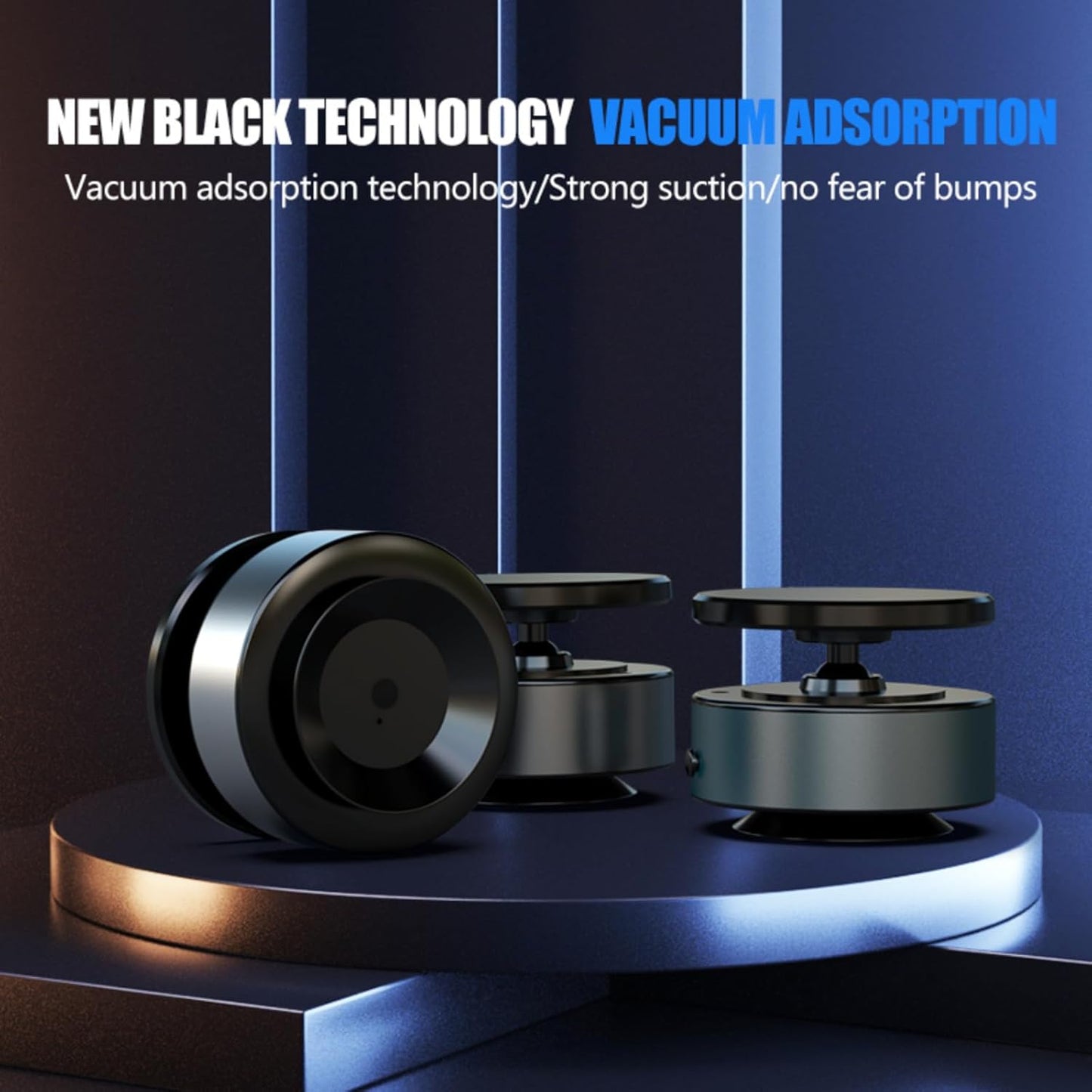 Muuto for MagSafe Car Mount, 360 Rotating Car Magnetic Phone Holder, Strong Adsorption Car Holder Windshield Dashboard Universal Suitable for iPhone and All Smartphones(Silver)