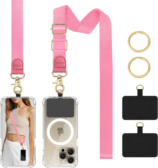 TiMOVO Phone Lanyard Crossbody Wrist Strap, Adjustable Anti-Theft Strap for Smartphone Case