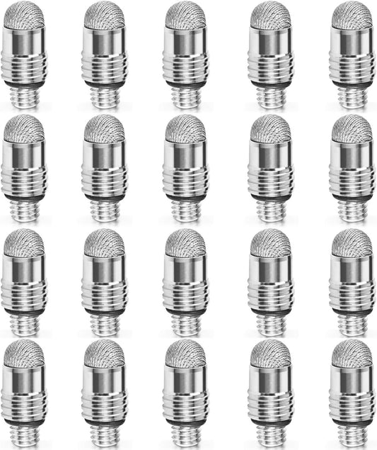 Mesh Fiber Tips (10 Pack) GUUGEI Stylus Pen Replacement Tips Suitable for capacitive Touch Screen,High Sensitivity, Soft, no Scratch Screen Pen tip
