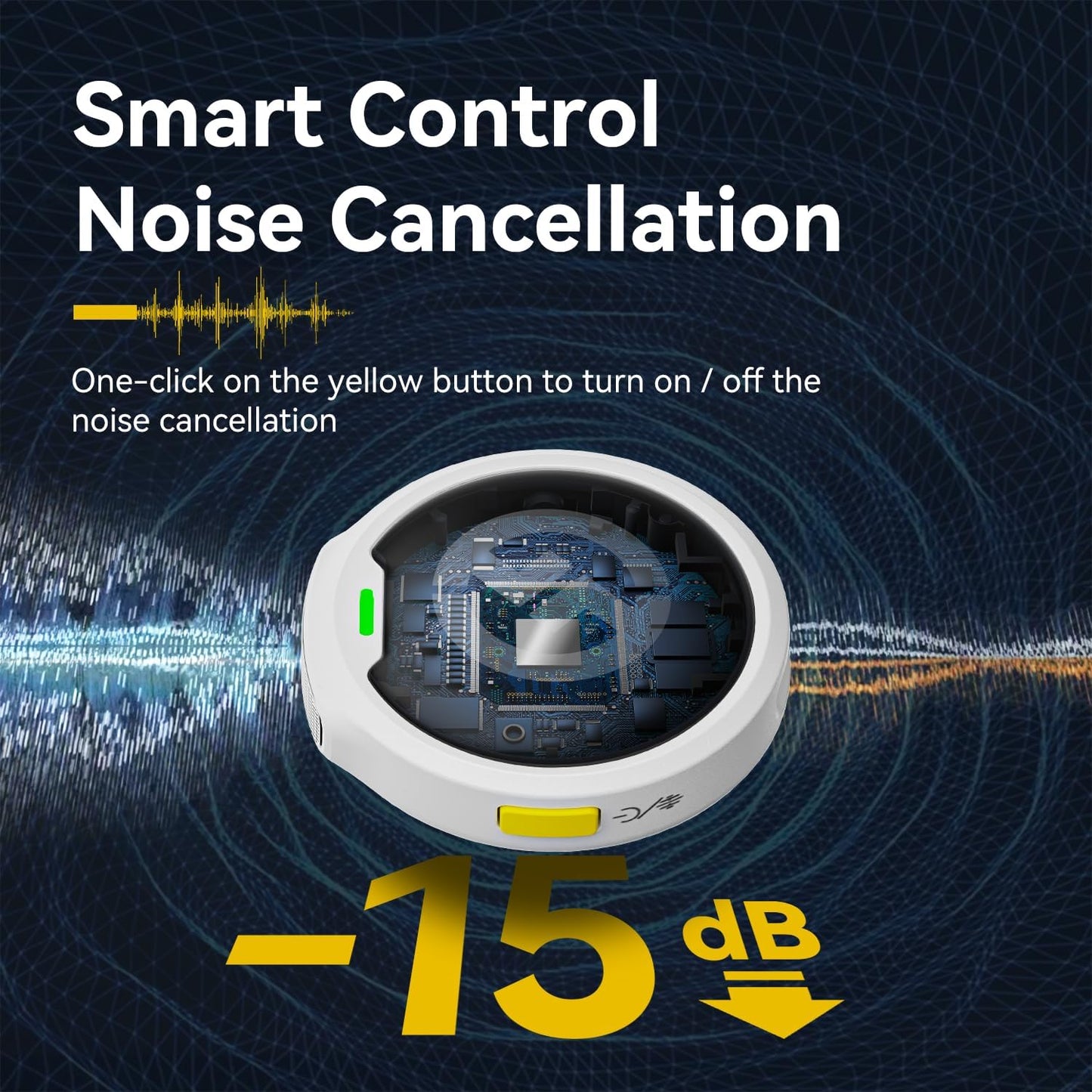 Hollyland Lark M2 Wireless Lavalier Microphone for iPhone/Android/Camera/PC/Laptop with Lightning/USB-C/Plug, 48KHz 24Bit, 1000ft Range, Noise Cancellation, 30H Battery for Video Recording, Streaming