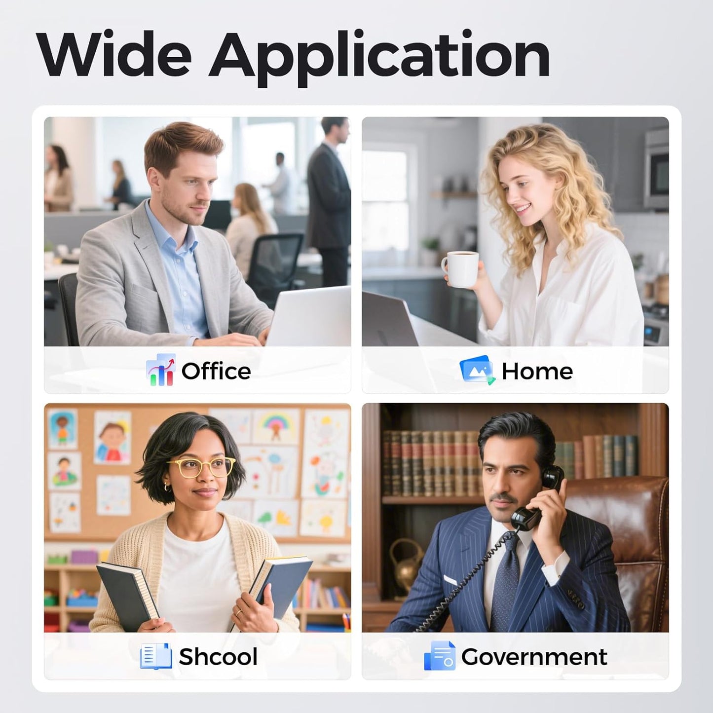 C230 C235 Toner Cartridge with Chip High Capacity Set 4-Pack Replacement for Xerox 006R04391 006R04392 006R04393 006R04394 Compatible with Xerox C230 C235 C230DNI C235DNI C225 Printer Black and Color