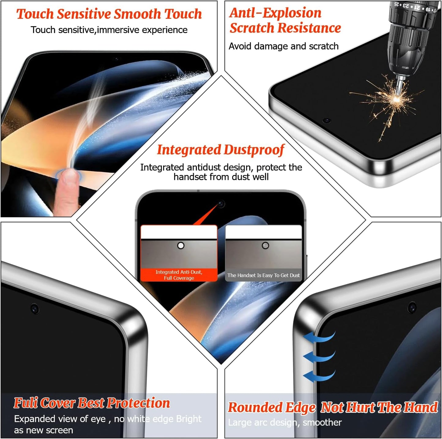 2 Pack Galaxy S22+/S23 Plus Matte Anti spy Privacy Screen Protector, 9H Tempered Glass,Anti-Glare Anti-Scratch, Smooth and Responsive Absolute,No Bubbles,High Definition Clear,With Installation Frame