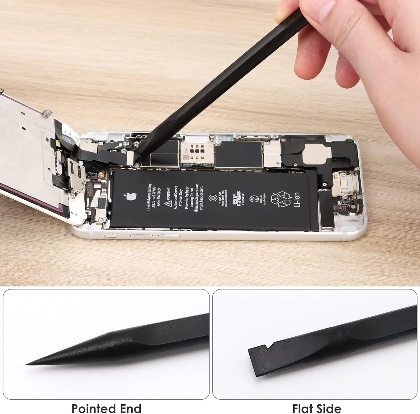 STREBITO Spudger Pry Tool Kit 11 Piece Opening Tool, Plastic & Metal Spudger Tool Kit, Ultimate Prying & Open Tool for iPhone, Laptop, iPad, Cell Phone, MacBook, Tablet, Computer, Electronics Repair