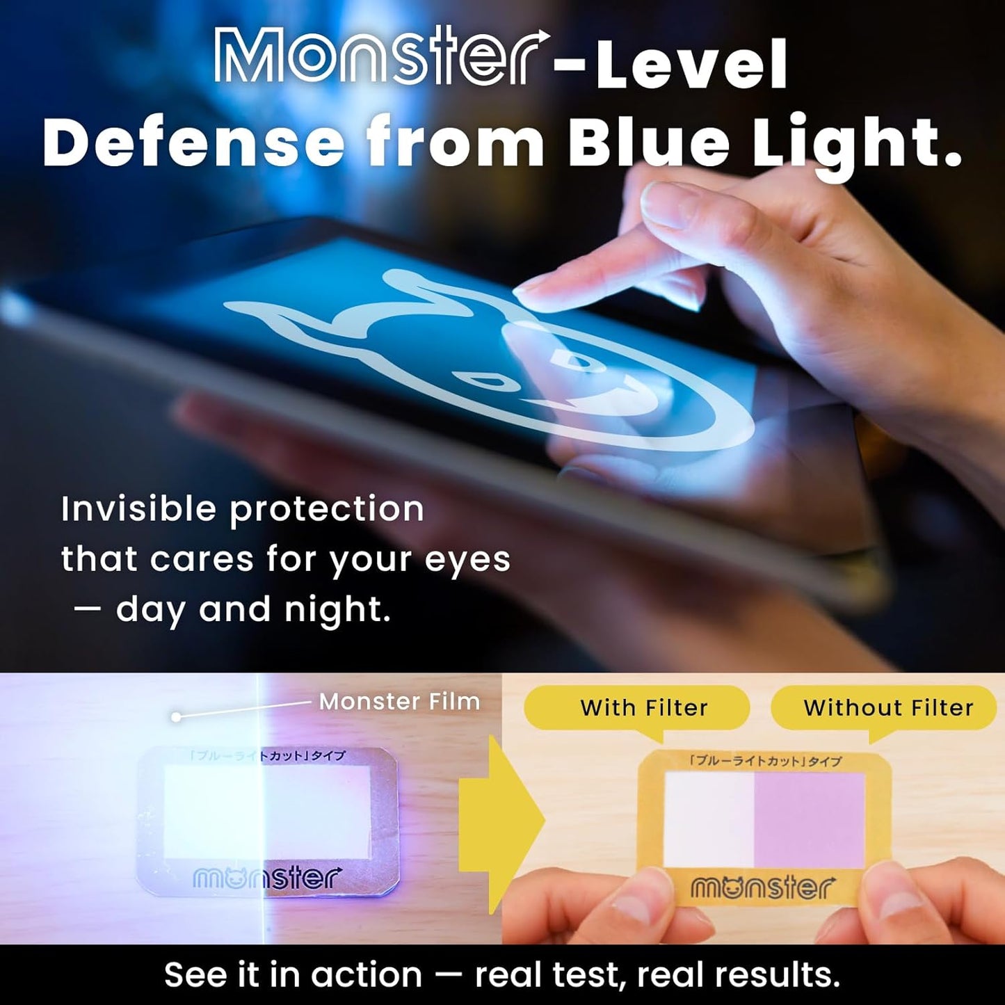 BELLEMOND Tempered Glass Screen Protector for Galaxy Tab S10+ / S9+ / S8+ / S7+ / S9 FE+ / S7 FE (12.4”) | Blue Light Cut | EZ Guide Kit for Flawless Install | 10H | 1 Pack | Designed in Japan