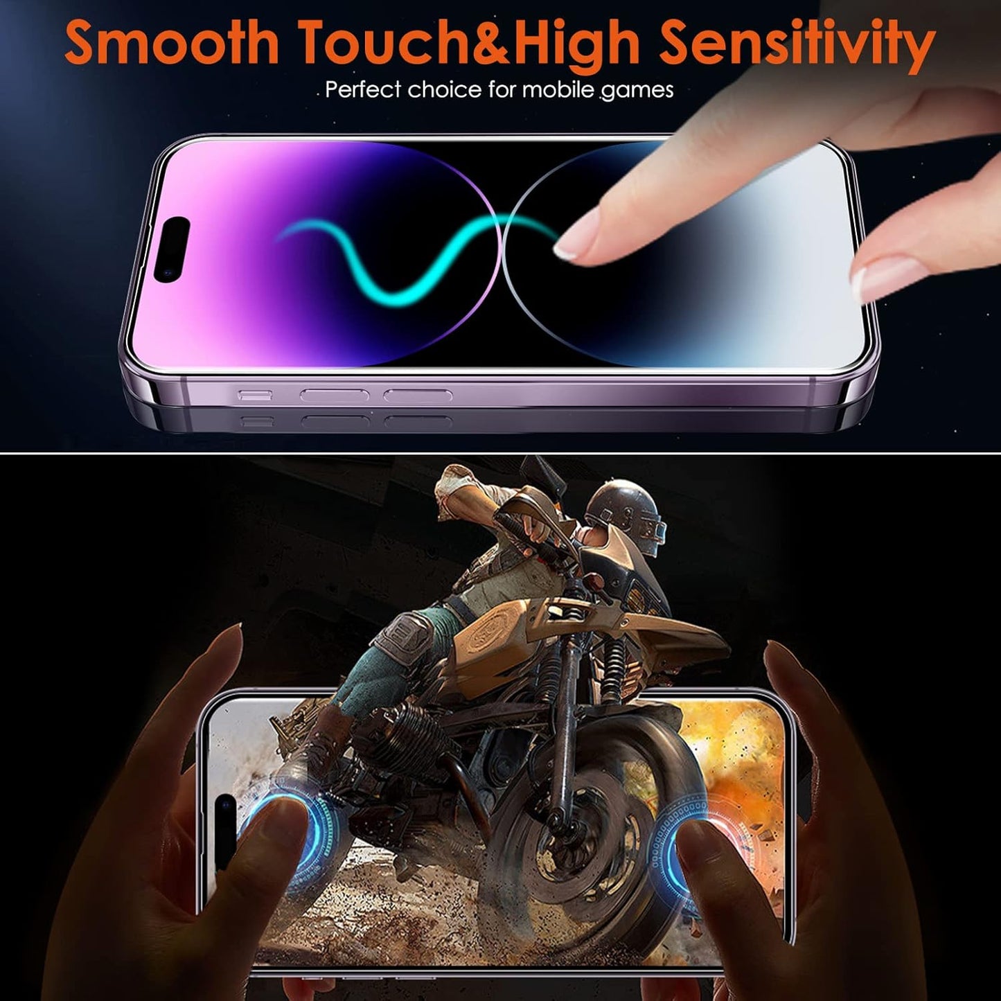 [3 Pack] Hydrogel Film Screen Protector for iPhone 14 Pro Max/iPhone 14 Plus (6.7 inch), Soft TPU Transparent Protective Screen Protector Film (Not Tempered Glass)