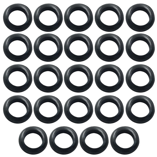 24 Pcs Rubber Grommets, 3/4" Inside Diameter 7/8" Drill Hole Rubber Wire Grommets for Wire, Firewall, Cables, Plugs