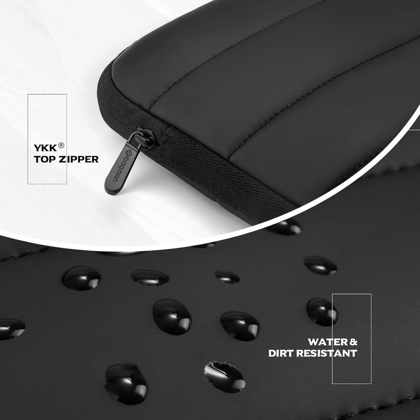 14 Inch TSA Laptop Bag Protective Sleeve Waterproof with 4-Layer Protection for MacBook, HP, Dell, Lenovo, Asus Notebook