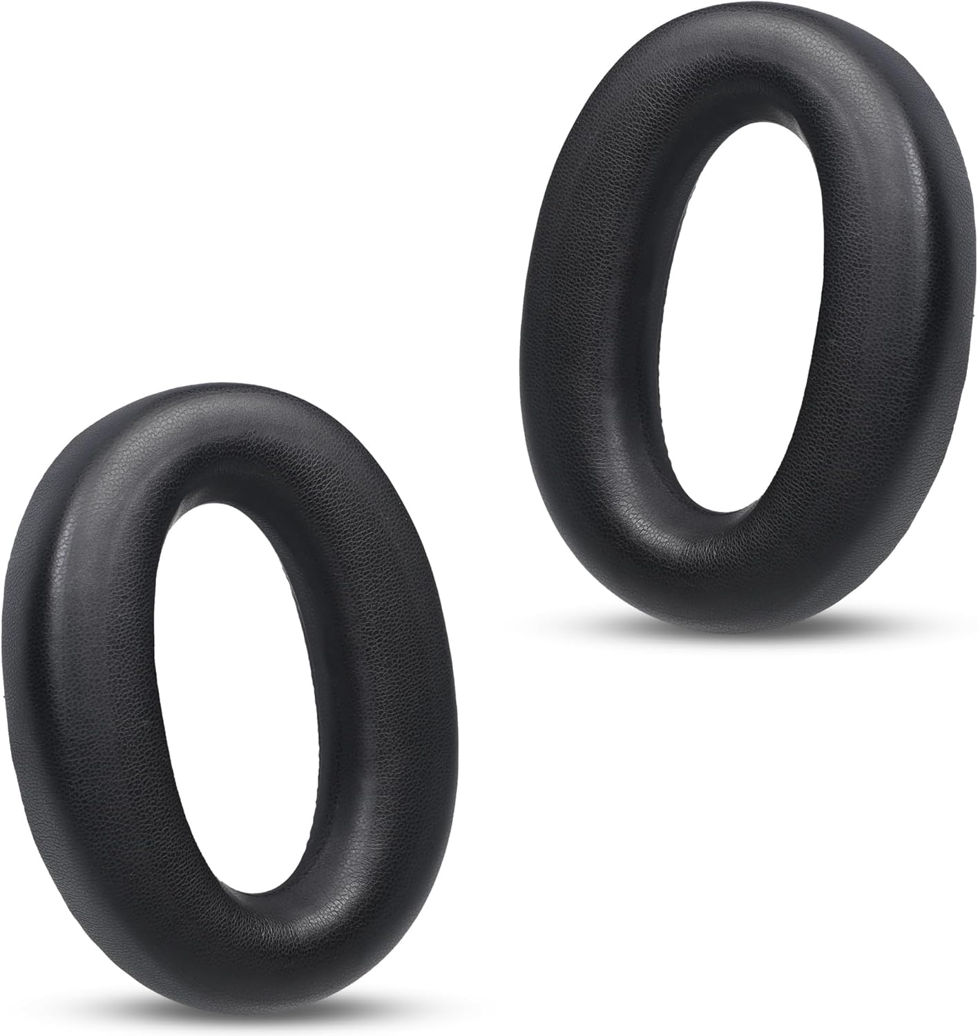 Replacement Ear Pads for Headphones - Compatible for Sony MDR-1000x/WH-1000xm2 | Premium Protein Leather Cushions with Soft Memory Foam for Comfort - Black