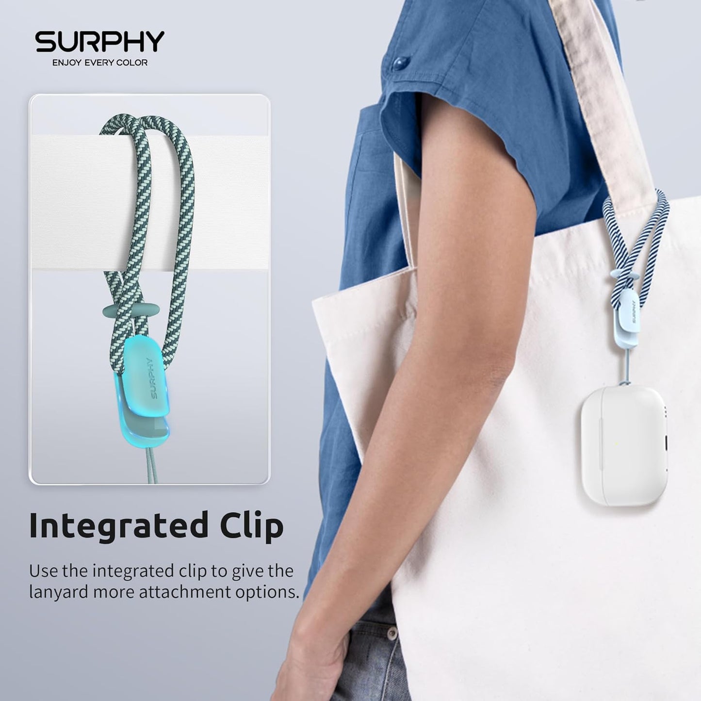 SURPHY 3 Pack Phone Wrist Strap with CellPhone Tether Tab, Cellphone Lanyard, Phone Strap with 2-Color Braided, Wrist Lanyard