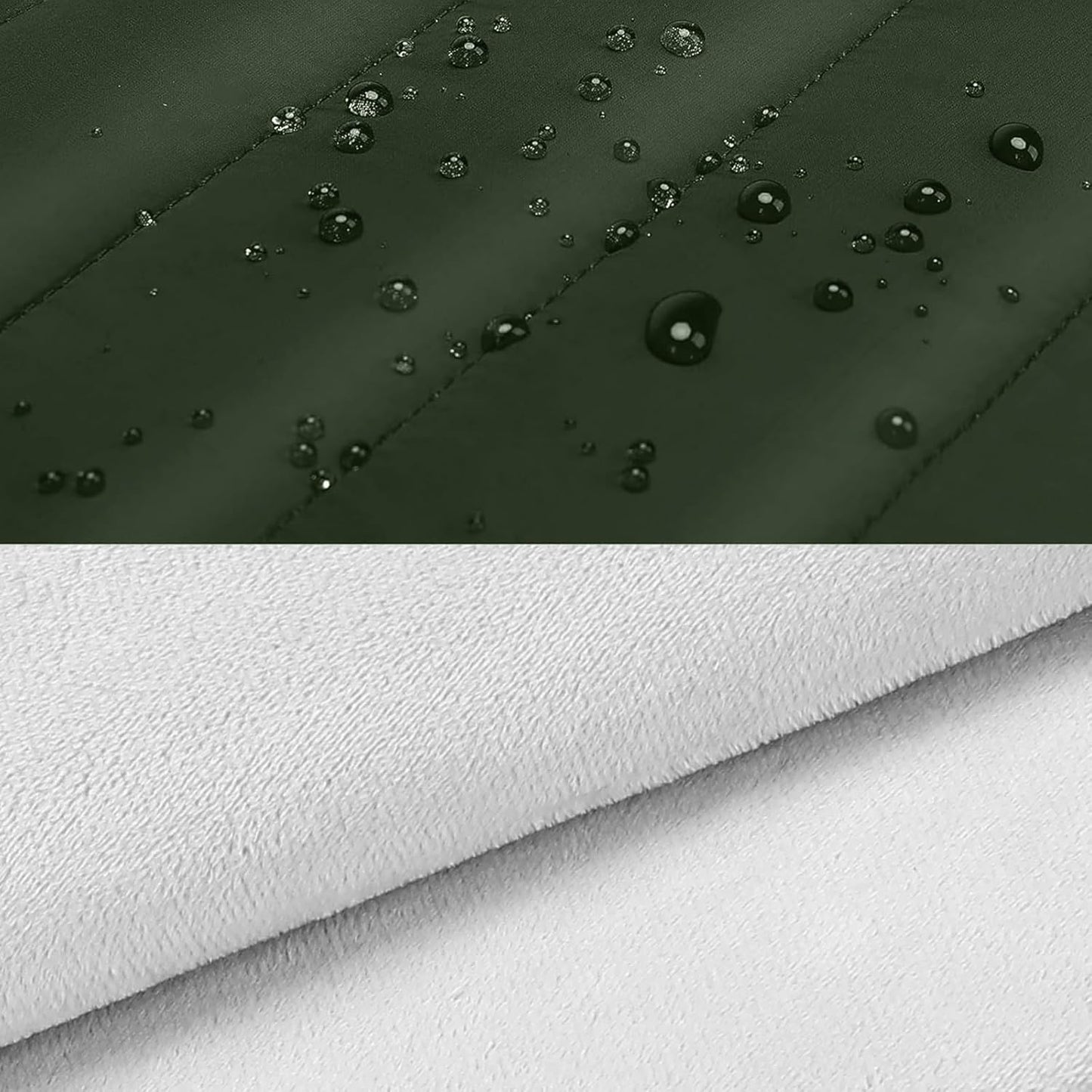 MOSISO 13.3 inch Laptop Case, 13-13.3 inch Puffy Laptop Sleeve Compatible with MacBook Air 13 13.6 M4 M3 M2 M1/Pro 13/Pro 14, HP Dell ASUS Lenovo,Polyester Horizontal Bag with Small Case, Army Green