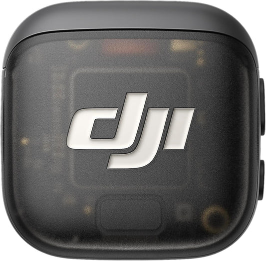 DJI Mic 3 Transmitter, Wireless Mini Microphone for iPhone/Camera/Android, Lightweight & Intuitive, Lavalier Microphone, 32-bit Float, Integrated Timecode, Vlog, Interview, Streaming
