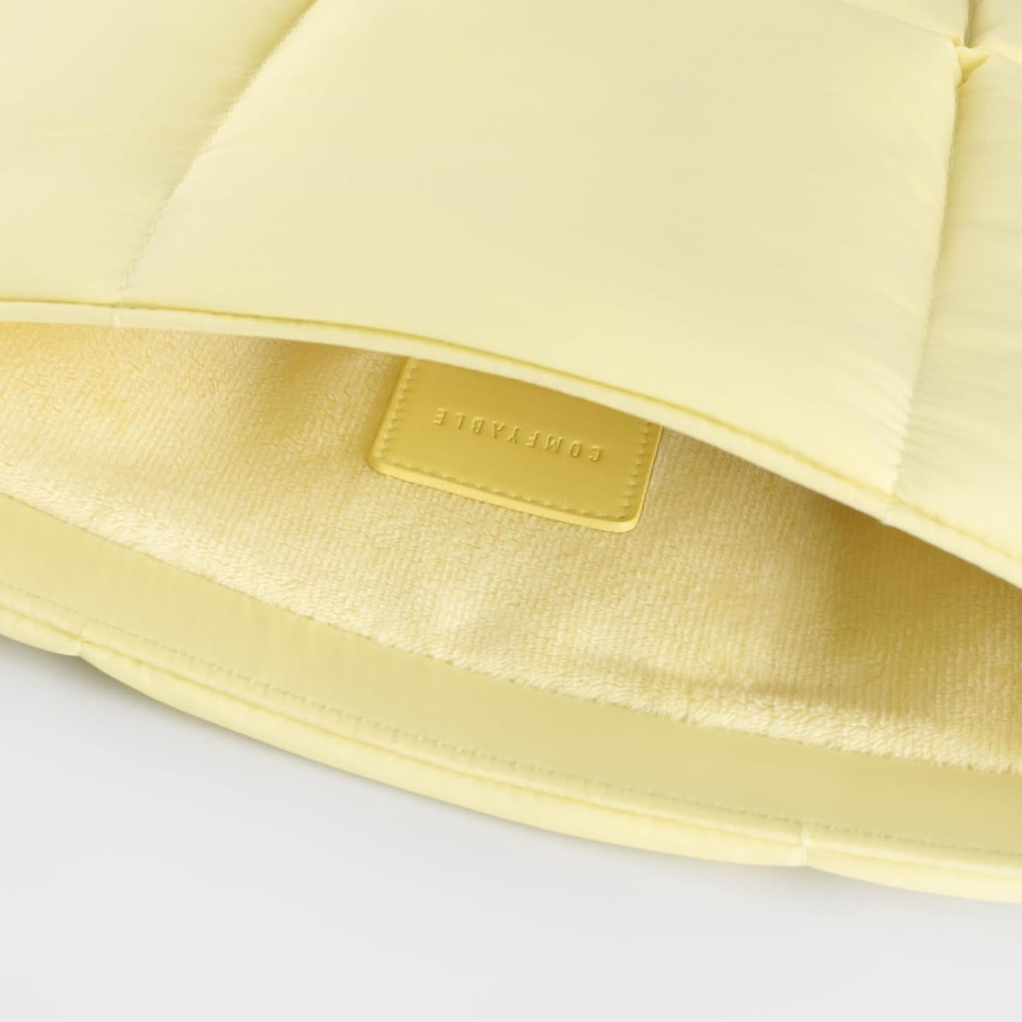 Comfyable Puffy Laptop Sleeve 13 Inch 14 Inch, Quilted Puffer Laptop Carrying Case, Pillow Case Compatible with MacBook Air M4 2025 M3 M2 M1, MacBook Pro M4 Pro/Max, Butter Yellow