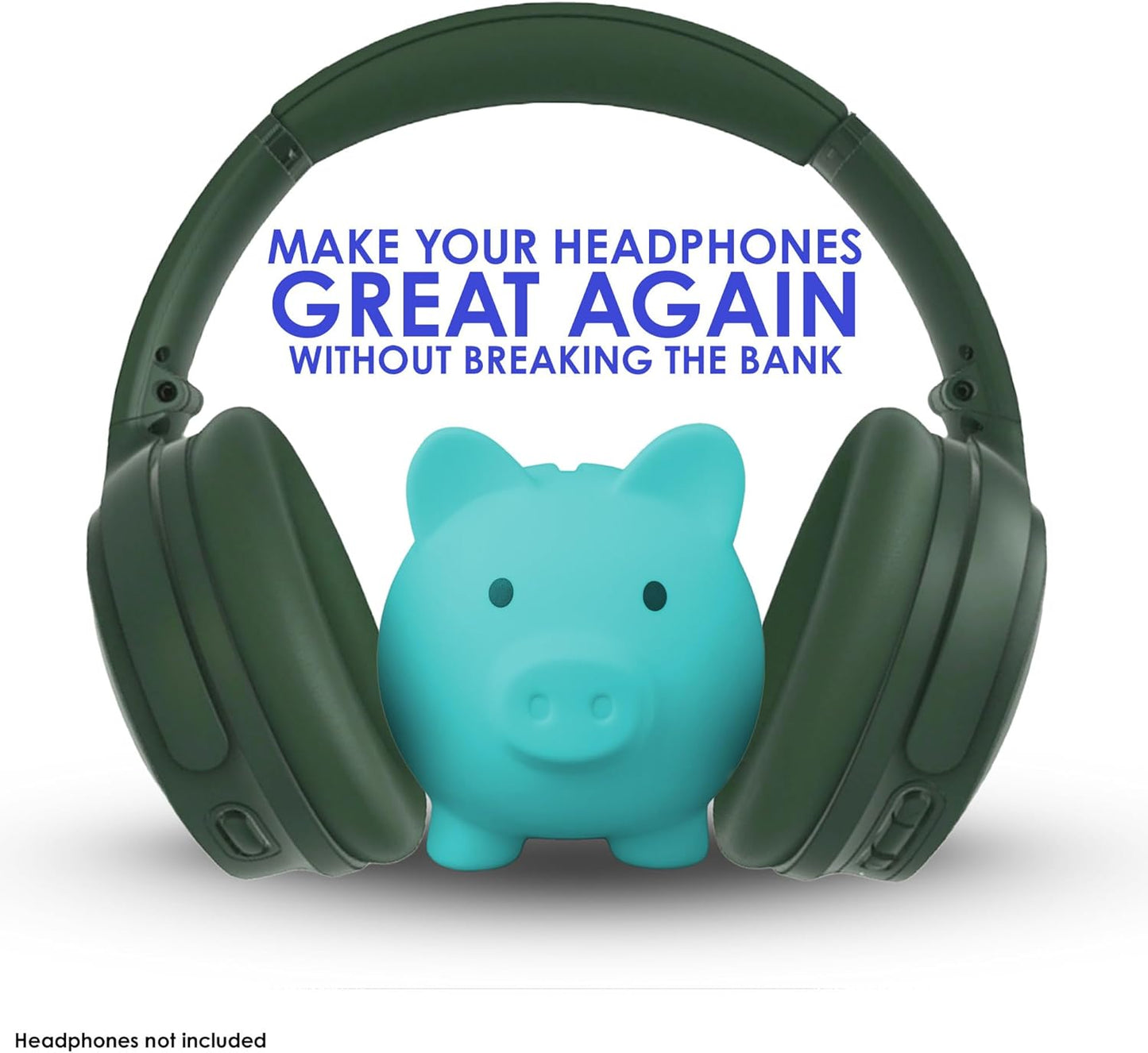 Replacement QC Ear Pad and Headband Pad Kit Cushion. Compatible with Bose QuietComfort 2023 QC45 QCSE QC35 II Noise Cancelling Headphones (Cypress Green). Easy DIY Fit