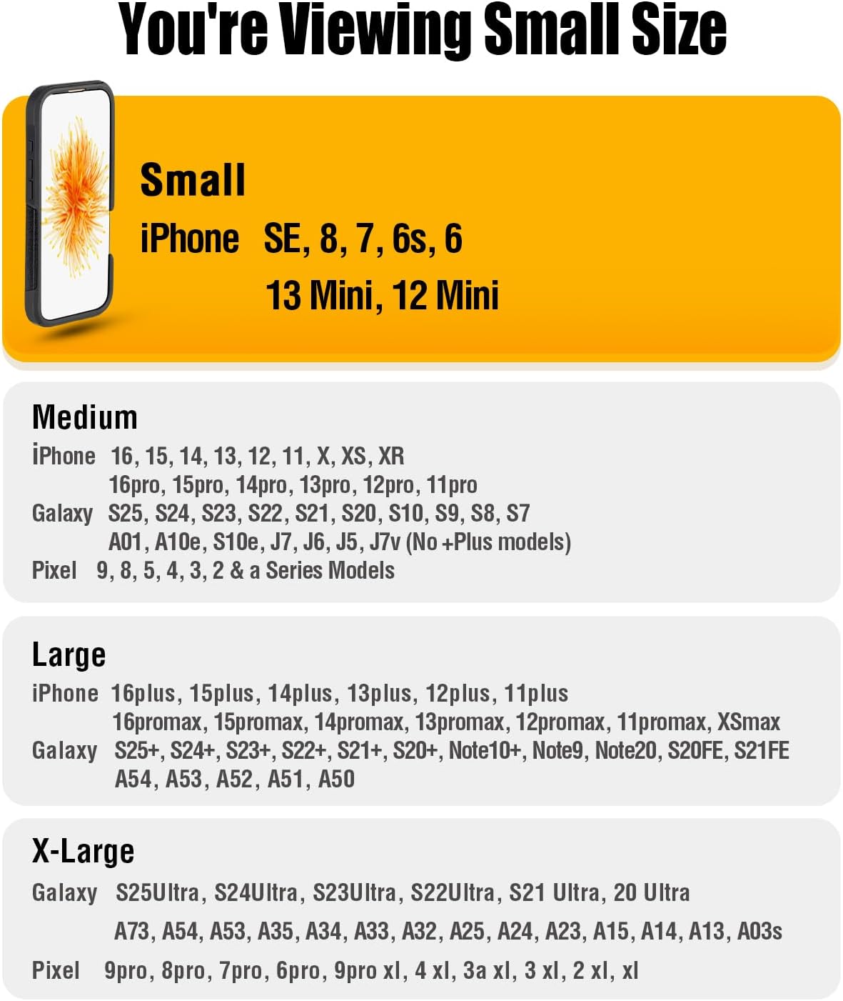 PiTau Holster for iPhone SE 8 7 6s 6, Premium Cell Phone Belt Holder Case with Clip Loops ID Card Carrying Pouch Cover for Men, (Fits Apple Phone with Case on) Pewter Small