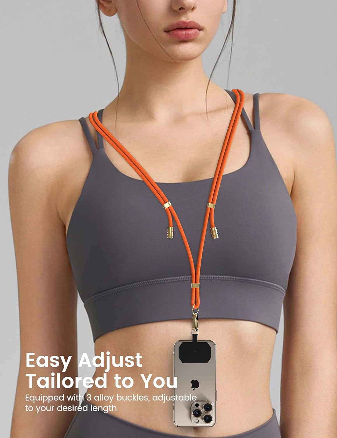 Cell Phone Lanyard, Adjustable Crossbody Cell Phone Lanyard, Adjustable Anti Theft Phone Strap