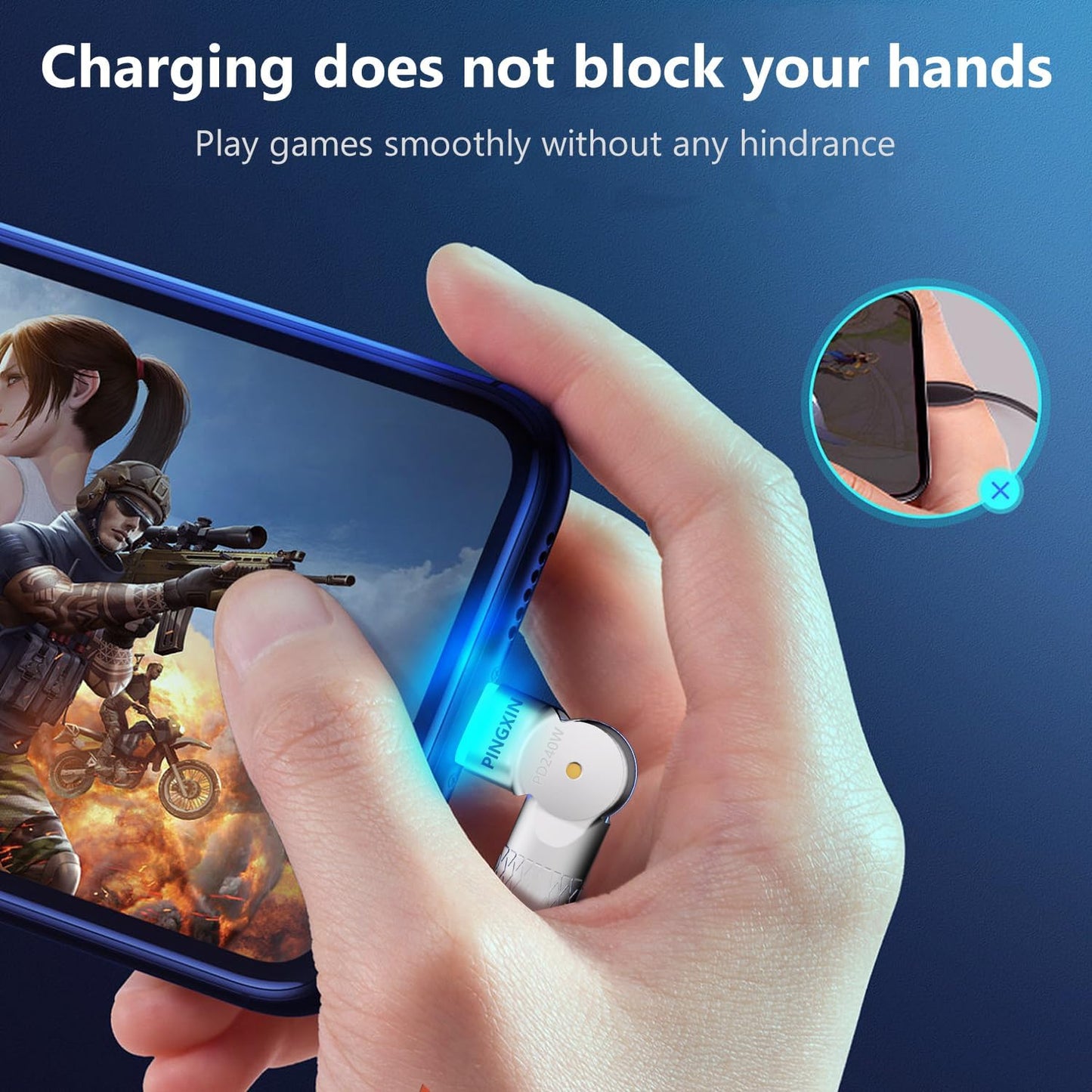 USB C to USB C Cable 10ft 240W 2-Pack USB 2.0, Type C Charging Cable for iPhone 15, Samsung Galaxy S23, MacBook Pro 2020, iPad Pro, iPad Air 4, Pixel and More. Black+Pink