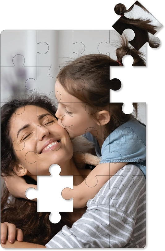 Photo Personalized Puzzle for Mother's Day - 24 Piece - I See Me! (Vertical/Portrait)