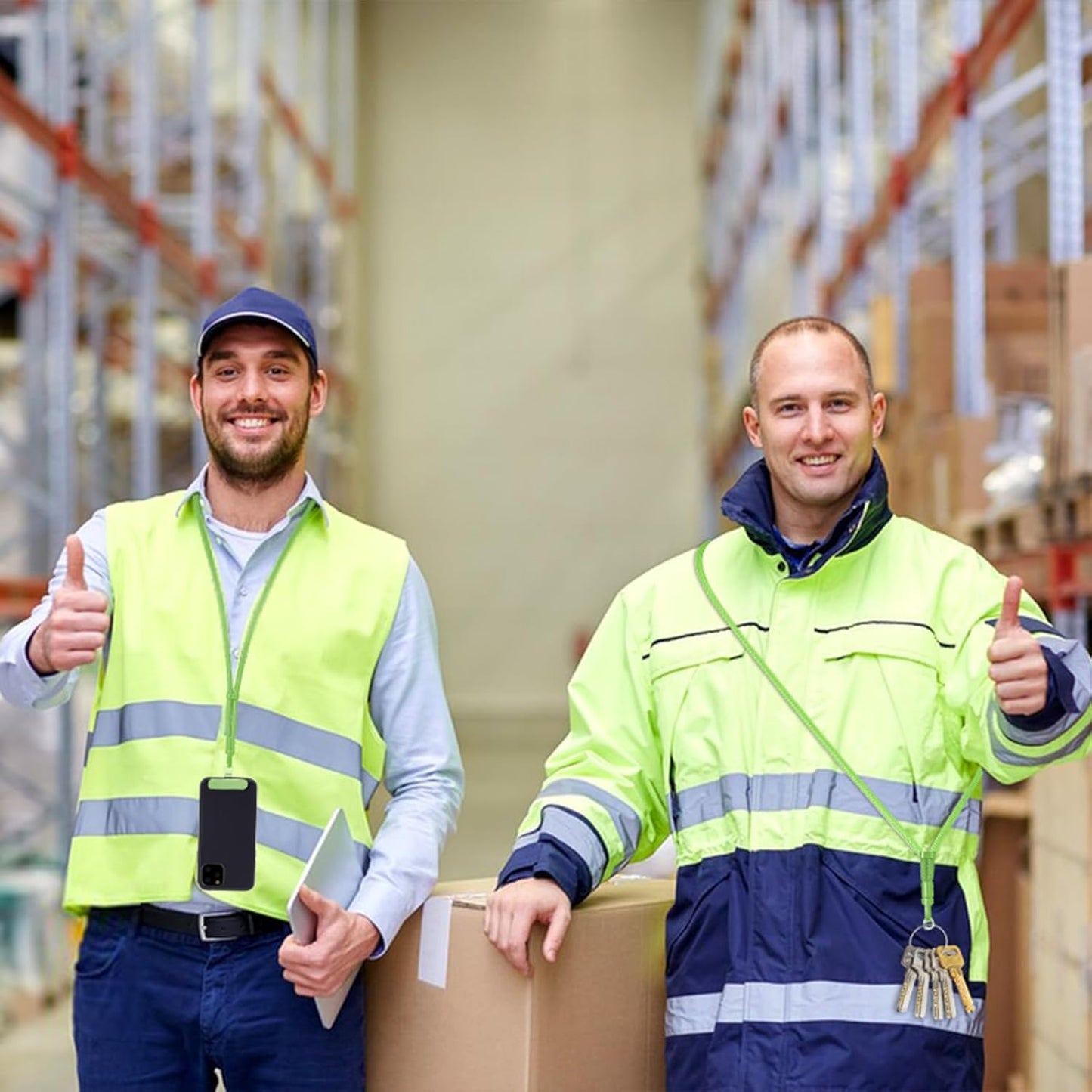 3 Pack Phone Lanyard,1×Phone crossbody strap,1×Phone Neck Strap,1×Wrist Strap,3×Tether Tabs,Universal Cell Phone Multifuctional Patch Polyester Lanyards(Green)