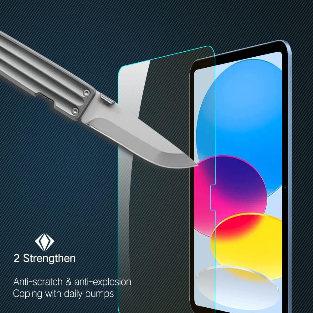 PERFECTSIGHT Anti Blue Light Screen Protector Compatible with iPad A16 2025 11th/10th 2022 Generation (11/10.9 Inch), [Medical-Grade HD Eye Protection] Blue Light Filter 6 Radiations Tempered Glass