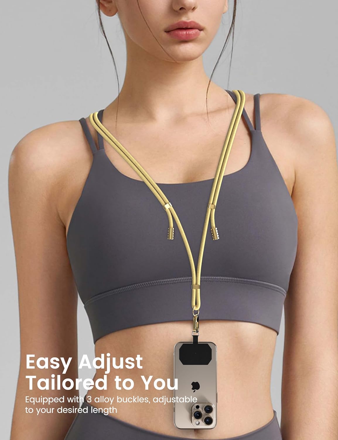 Cell Phone Lanyard, Adjustable Crossbody Cell Phone Lanyard, Adjustable Anti Theft Phone Strap