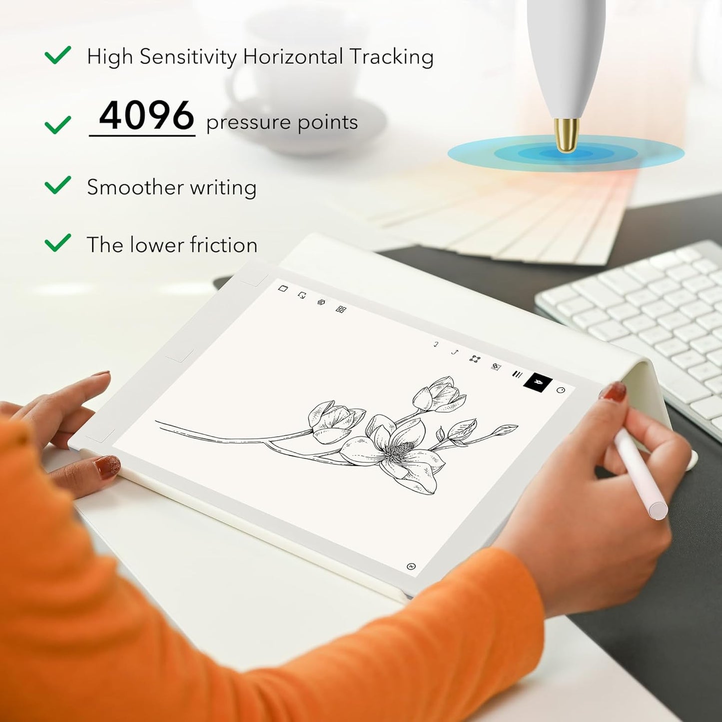 Marker Stylus Tips for Remarkable 2 Pen Tips with Nibs Removal Tool,Metal Replacement Nibs for Remarkable 1/2 Stylus/Marker Plus Pen (4+5+5 PCS-Gold/Sirvel/Black)