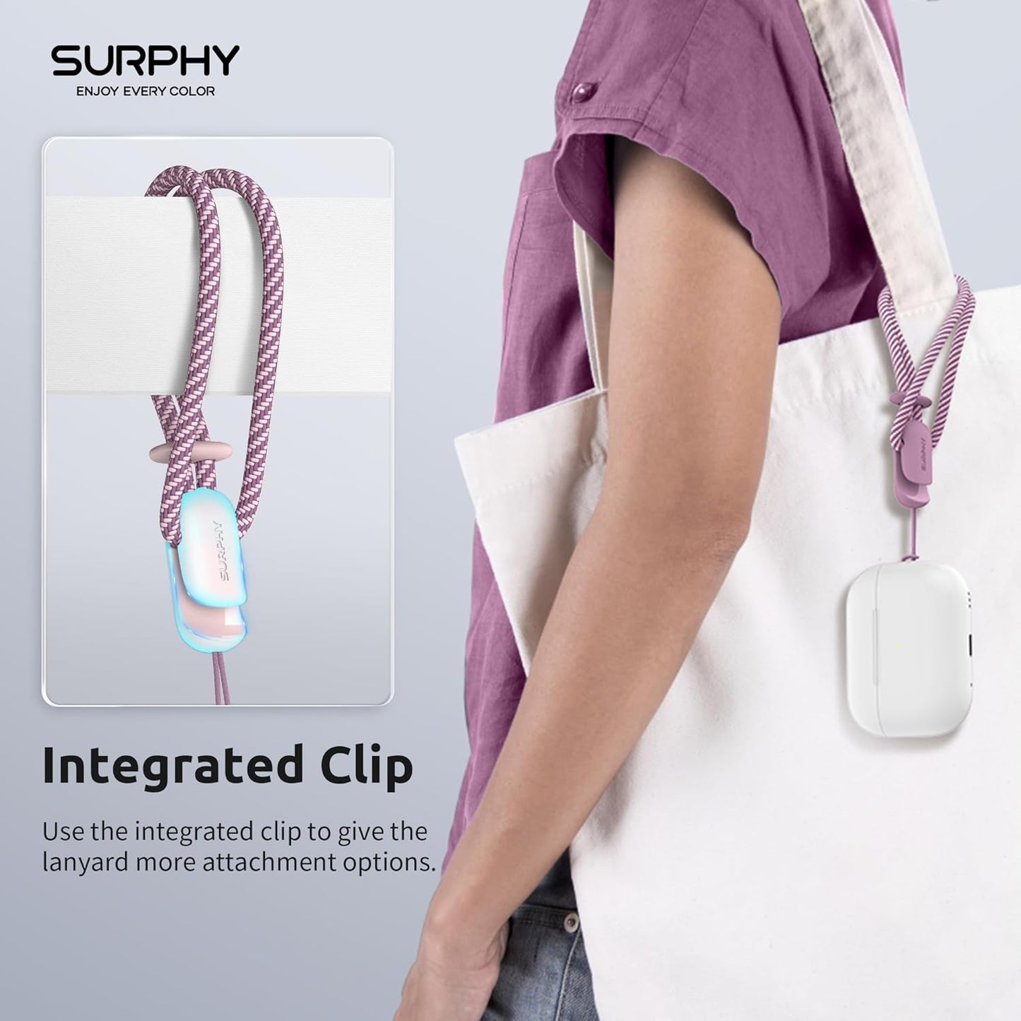 SURPHY 3 Pack Phone Wrist Strap with CellPhone Tether Tab, Cellphone Lanyard, Phone Strap with 2-Color Braided, Wrist Lanyard