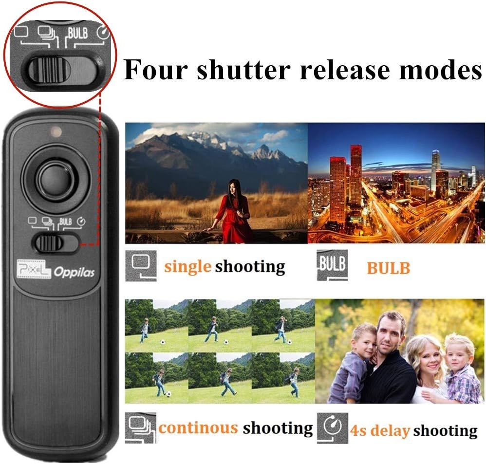 Pixel 2.4GHz Wireless Remote Shutter Release UC1 for Olympus RM-UC1 E-M1 E-M5 E-M5-II E-M10 E-M10-II Pen-F EPL8 EPL7 EPL6 EPL5 EPL3 EPL2 EP5 EP3 E400 E410 E420 E450 E510 E520 E550 E600 E620 590UZ Dslr