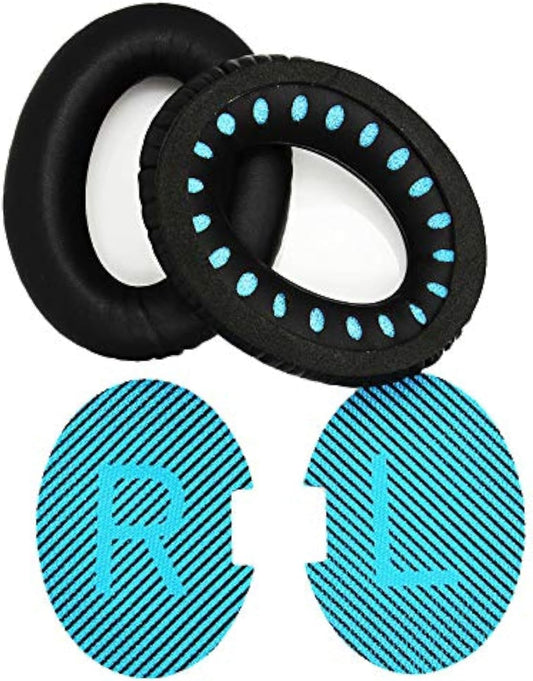 Replacement Ear Cushions Headphone Earpads for Bose QuietComfort 35 (QC35) & Quiet Comfort 35 II (QC35 ii) QuietComfort 15 QC15 QC25 QC2 Ae2 Ae2i Ae2w/SoundTrue SoundLink (QC35 QC15 QC25 QC2 earpads)
