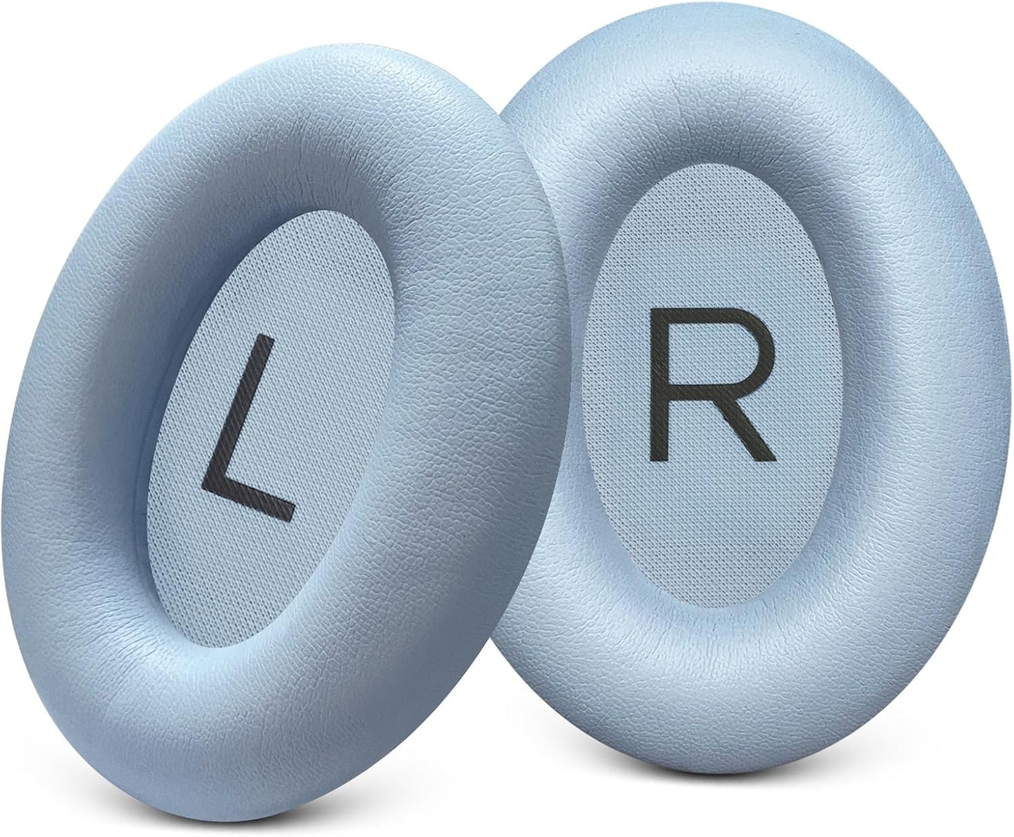 GEVO Replacement Ear Pads for Bose QC45, Ear Cushions for Bose QuietComfort 45 (QC45) & Quiet Comfort SE (QC SE) Headphones, Earpads with Softer Leather Noise Isolation Foam (Moonstone Blue)