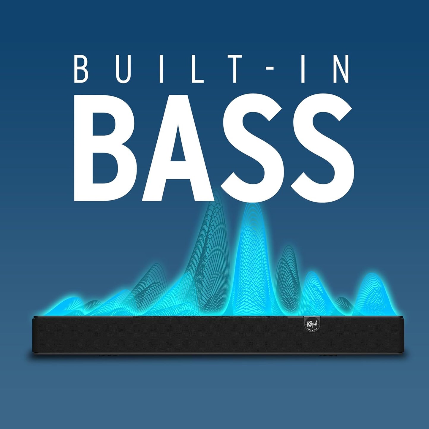 Klipsch Flexus Sound System: CORE 200 Sound Bar, 10" SUB 100 Subwoofer, Powered by Onkyo with Bluetooth, Dolby Atmos and Custom Tuned Bass - Black