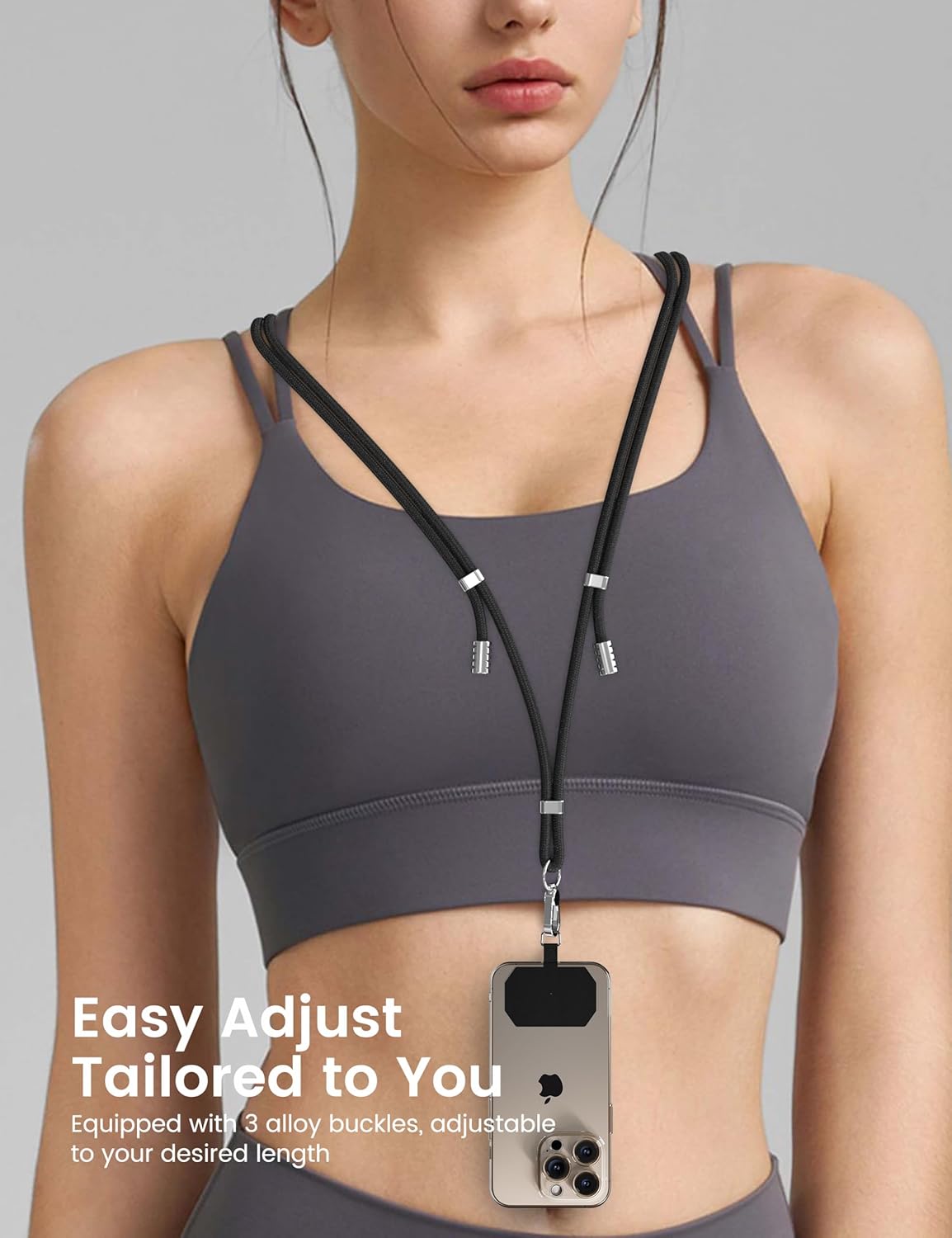 Cell Phone Lanyard, Adjustable Crossbody Cell Phone Lanyard, Adjustable Anti Theft Phone Strap