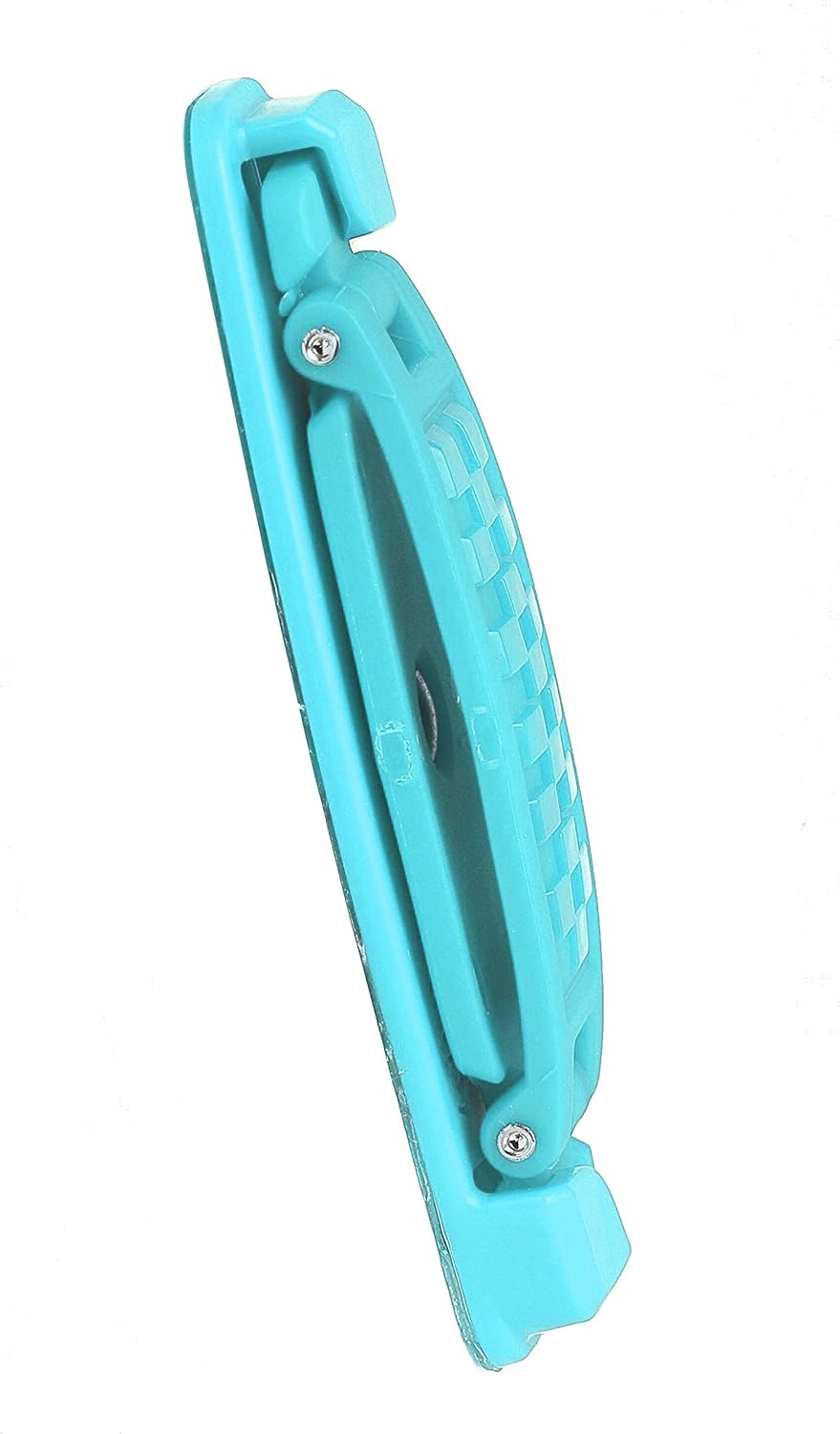 360 Rotating Phone Grip – Flat-Fold Kickstand & Secure Strap – Works with iPhone, Android, Tablets & Cases – Comfortable & Durable (Aqua)