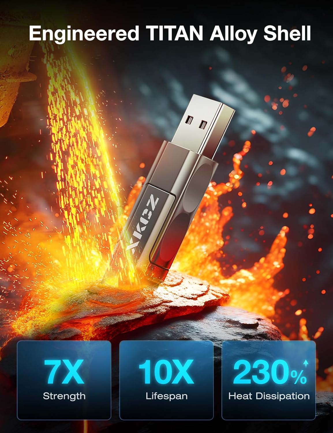 4 in 1 USB C Cable with Wattage Display, 65W Round Nylon Braided Multi Charging Cable with Data Sync, USB C Charging Cord Combo Type C/USB A/iPhone Port for iPhone/iPad/Samsung/Laptop, 5FT