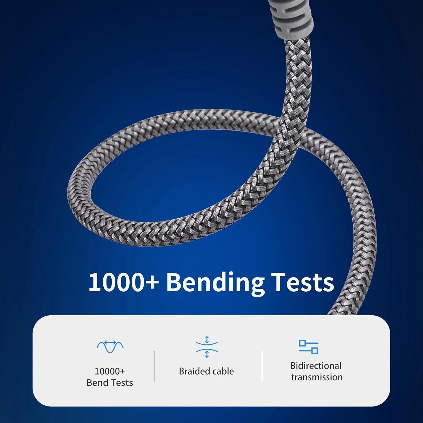 Devinal 1/4 inch Headphone Extension Cable, 6.35mm TRS Male to Female Stereo Cord, Quarter Inch Guitar Cable Extender, 15ft (4.5 Meters)