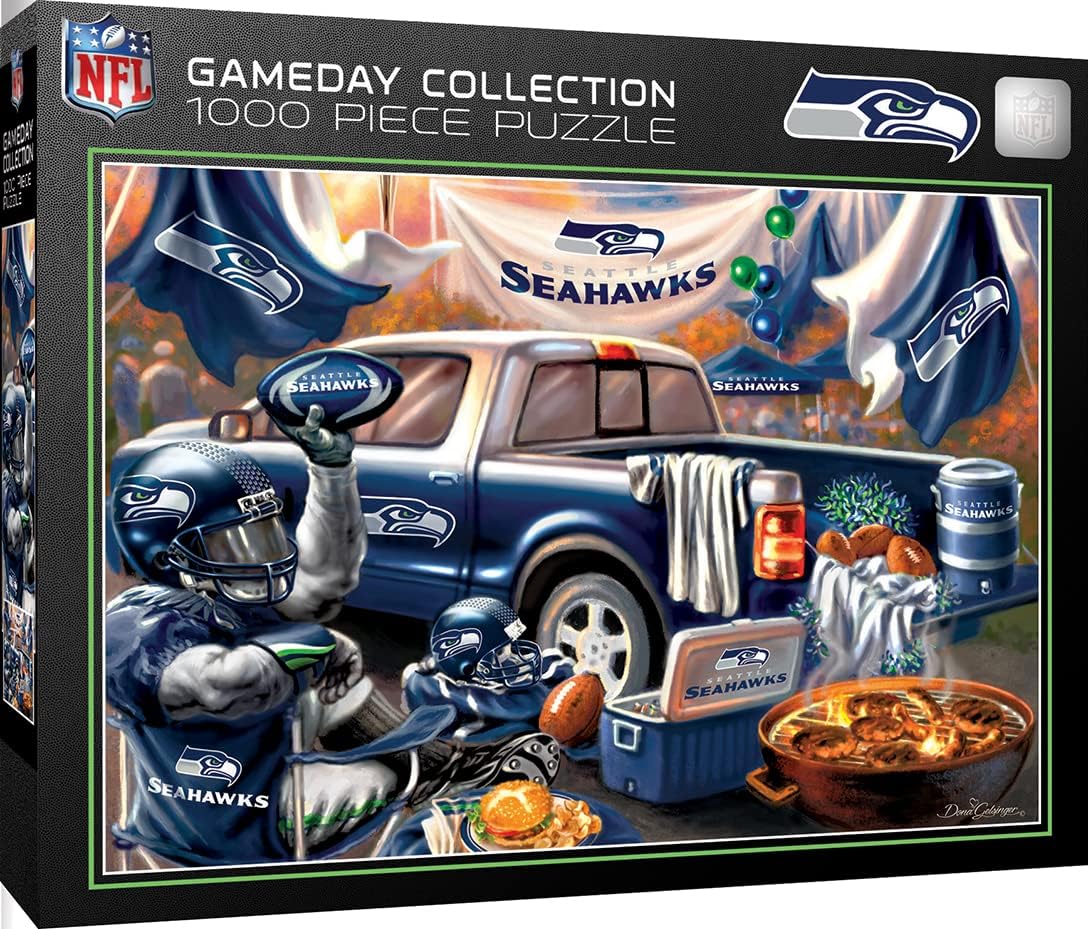 MasterPieces NFL Gameday Puzzles Collection - NFL Gameday Tailgate 1000 Piece Jigsaw Puzzle