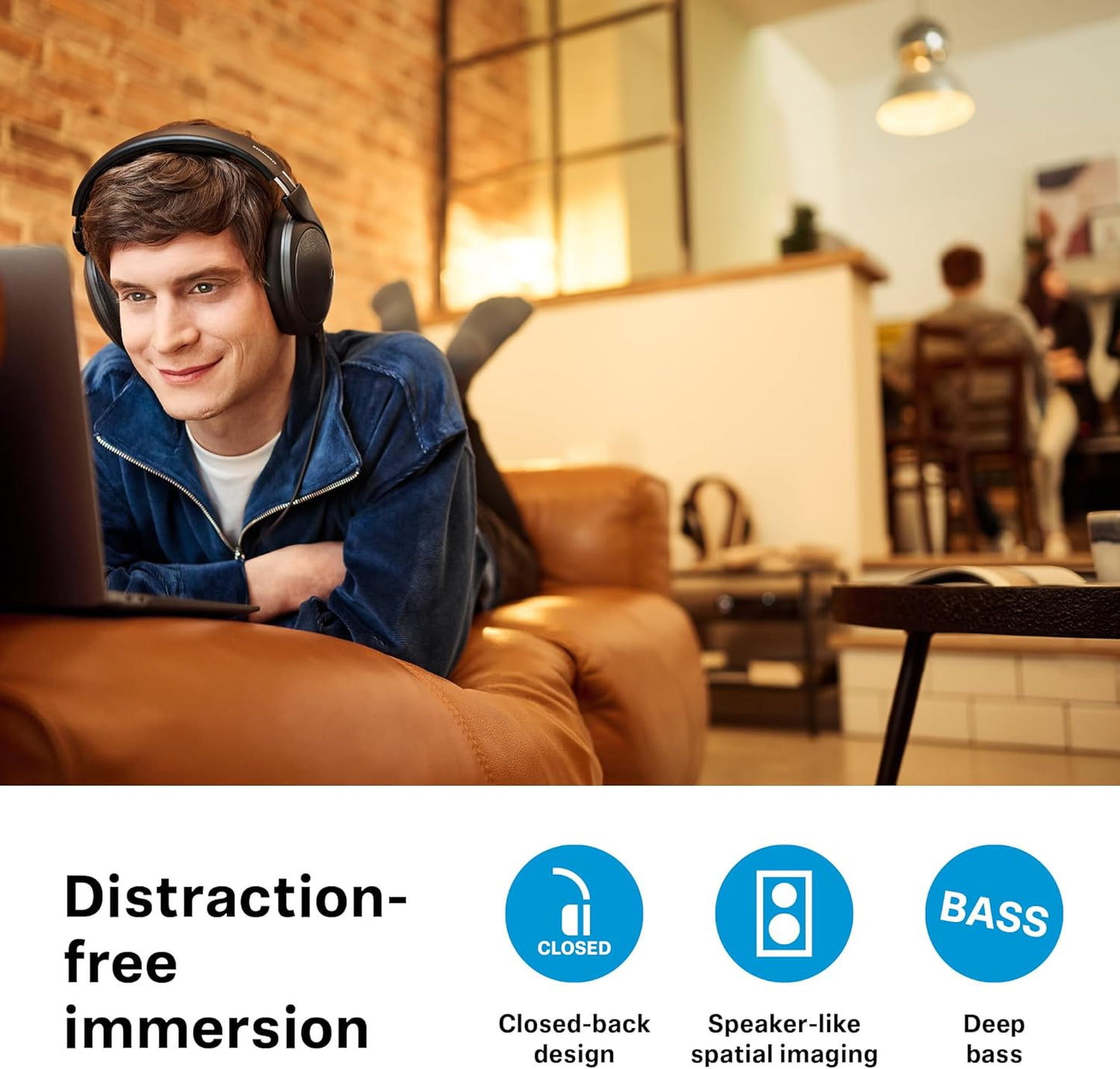 Sennheiser HD 620S - Audiophile Closed-Back Wired Headphones - Premium Stereo Sound with Speaker-Like Spatial Imaging and Optimized Surround, Black