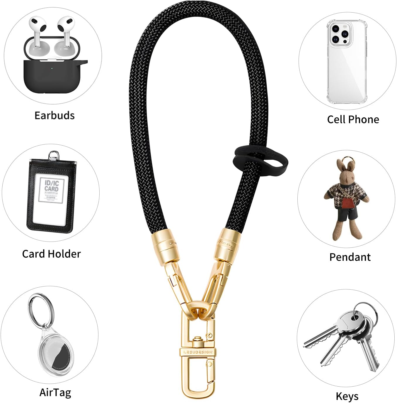 Universal Cell Phone Lanyard Wrist Strap,Phone Bracelet Strap,Phone Charms Strap