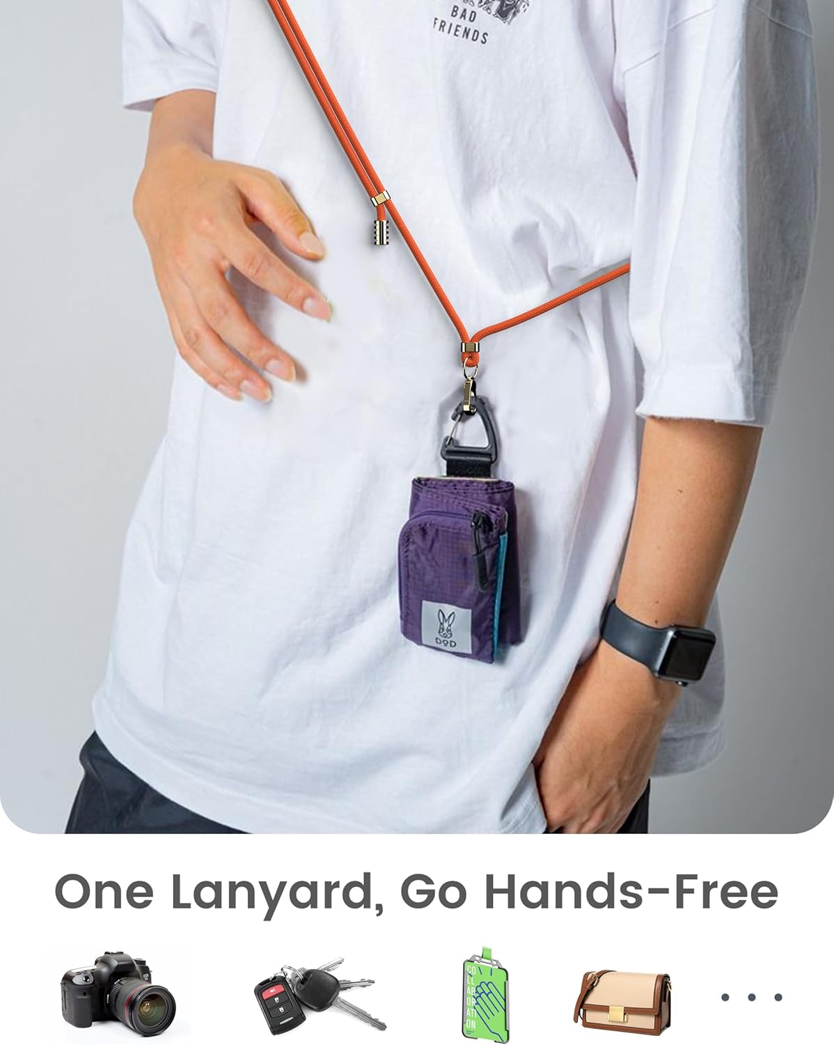 Cell Phone Lanyard, Adjustable Crossbody Cell Phone Lanyard, Adjustable Anti Theft Phone Strap