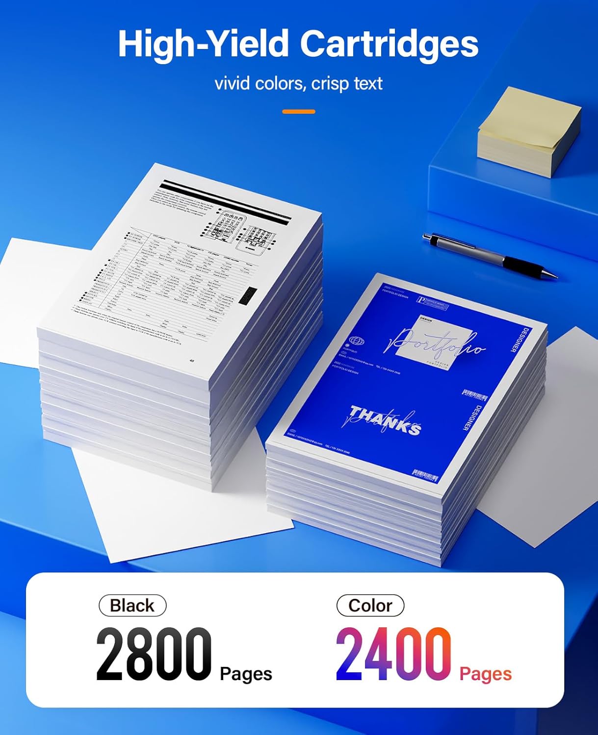 TK-5442 TK5442 Toner Cartridge 4-Pack High Yield Replacement for Kyocera TK-5442K TK-5442C TK-5442M TK-5442Y Compatible with ECOSYS PA2100cx PA2100cwx cdn MA2100cx/ MA2100cfx MA2100cwfx Laser Printers