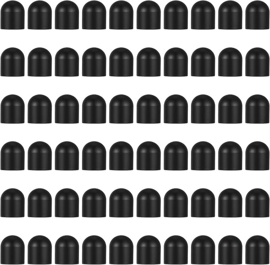 60 Pcs Rubber Tips for Stylus Pens,0.24inch (6mm) Diameter Replacement nibs for Touch Screen Pen Universal Stylus Ends,Surface Pen Tips