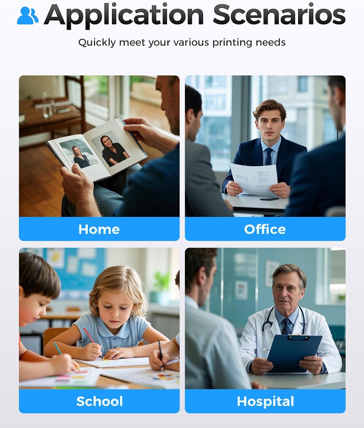 507X 507A Toner Cartridge Set 4-Pack High Yield Replacement for HP 507X 507A CE400X CE401A CE402A CE403A Compatible with HP Color LaserJet Enterprise 500 Color M551 M551dn M570dn M570dw M575fw Printer