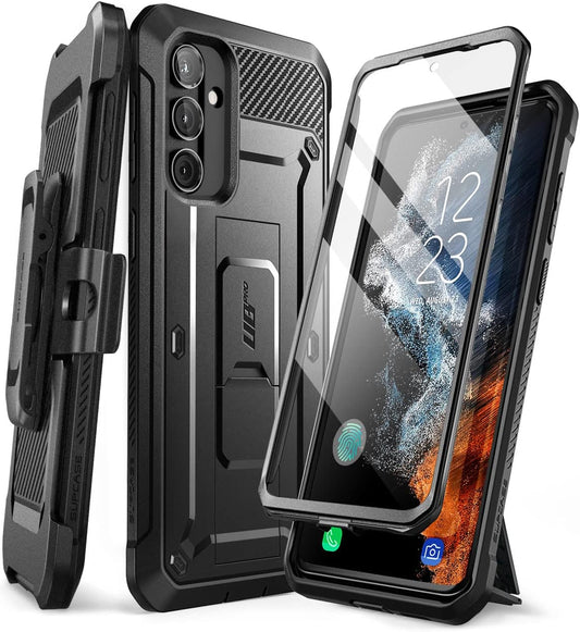 SUPCASE Unicorn Beetle Pro for Samsung Galaxy A54 Case with Stand [Built-in Screen Protector][Military-Grade Protection] 360 Full-Body Rugged Holster & Kickstand Phone Case for Galaxy A54 5G, Black