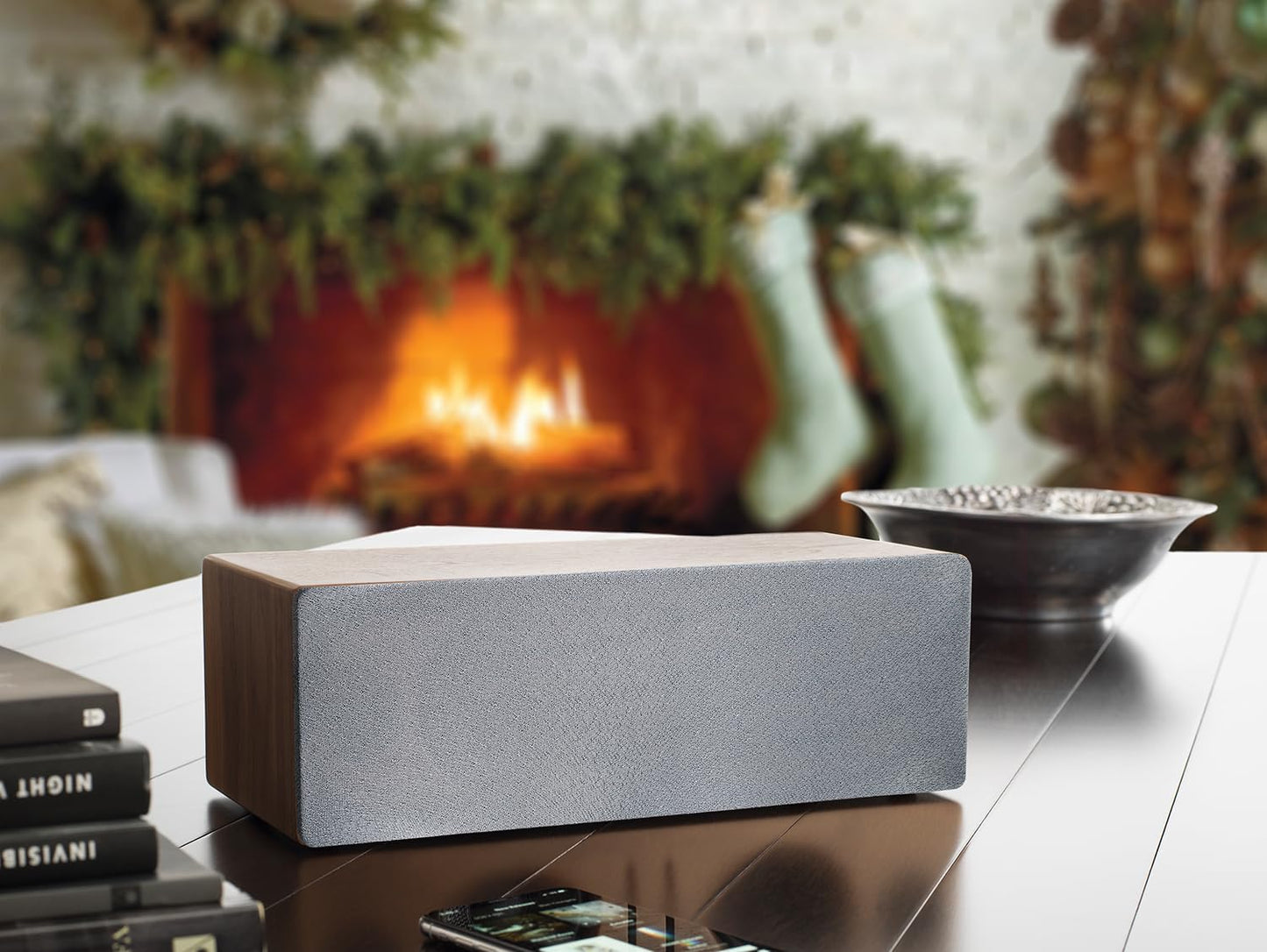 Audioengine All in One A2+ (B2) Portable Wireless Speaker - Audio with Lossless aptX Bluetooth and Analog Audio Input for Phone, Tablet, and Computers