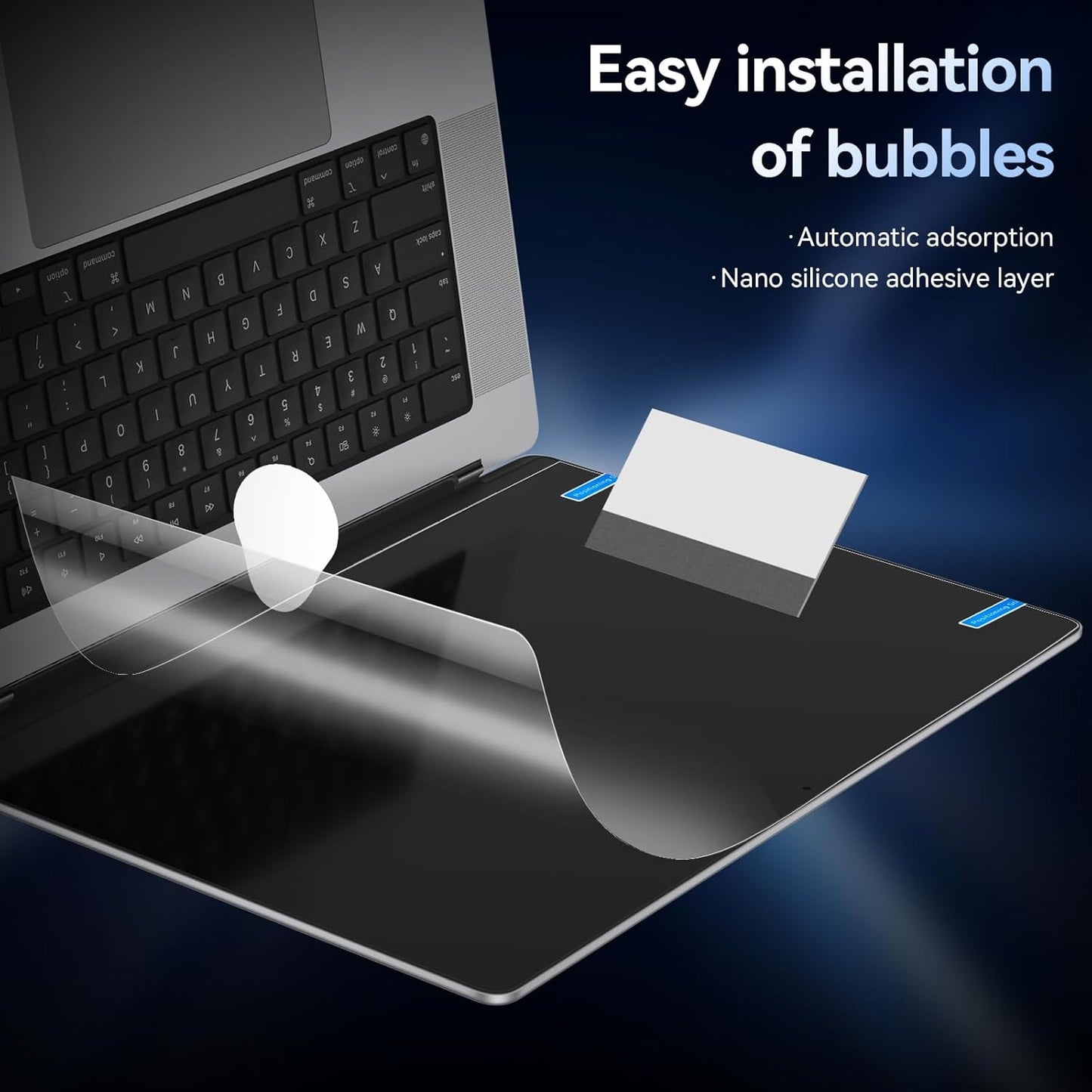 360° Laptop Privacy Screen 14 Inch for 16:9 Computer, 14" Monitor 4 Way Privacy Anti Glare Protector Blue Light Filter Shield Film Compatible with Lenovo/Hp/Dell/Acer/Asus/Thinkpad/Envy/Toshiba