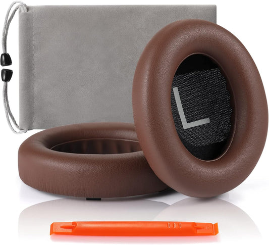 Replacement Ear Pads Cushions, Earpads Cover for Bose 700 Noise-Cancelling NC700 Over Ear Headphones (Brown)