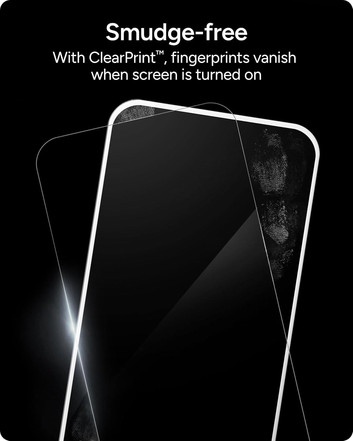 ZAGG InvisibleShield Glass Elite iPhone 15 Pro Screen Protector - 5X Stronger with Reinforced Edges, Scratch & Smudge-Resistant Surface, Easy to Install